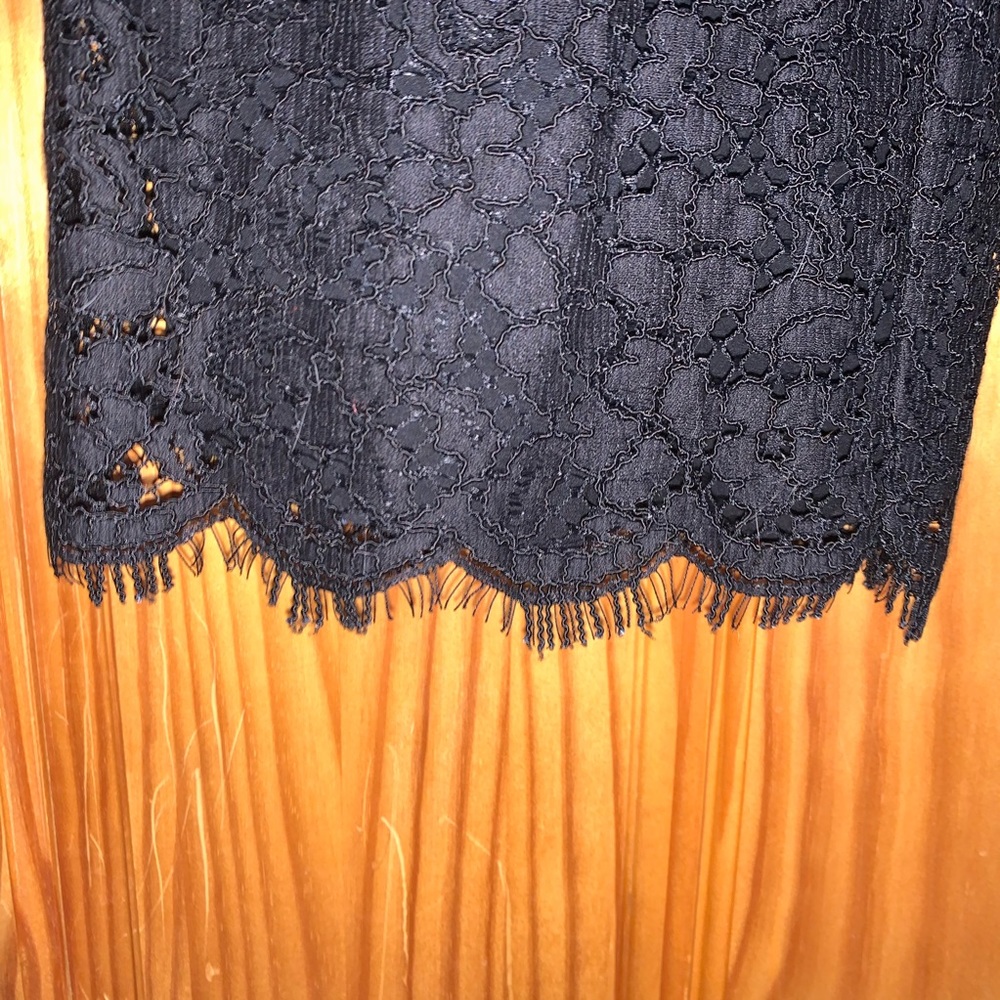 Rachel Zoe Black Laced Jumpsuit Size 4 - Picture 5 of 16